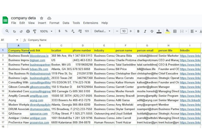 do b2b lead generation with verified business emails
